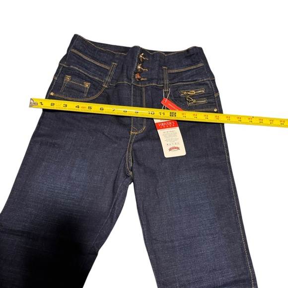 Butt Lifter WomensCOLOMBIAN Jeans High Waist Push Up Original Jeans‎ Size10usa - Picture 5 of 8